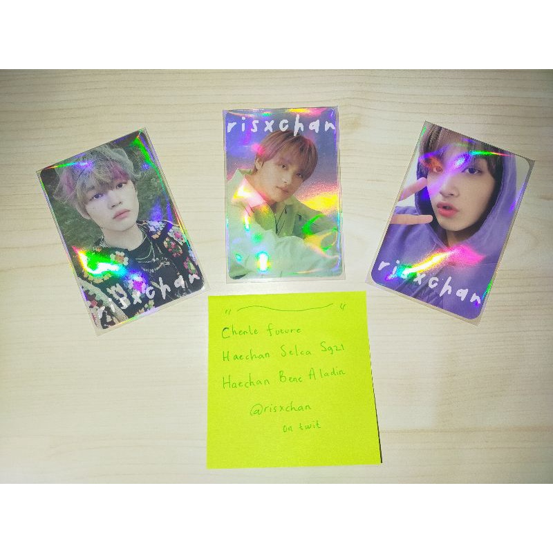 Haechan photopack [selca sg21] + Bene Aladin + Chenle Future