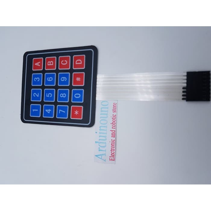 Keypad Matrix array 4x4 for arduino key pad membran 4*4 for pertamini