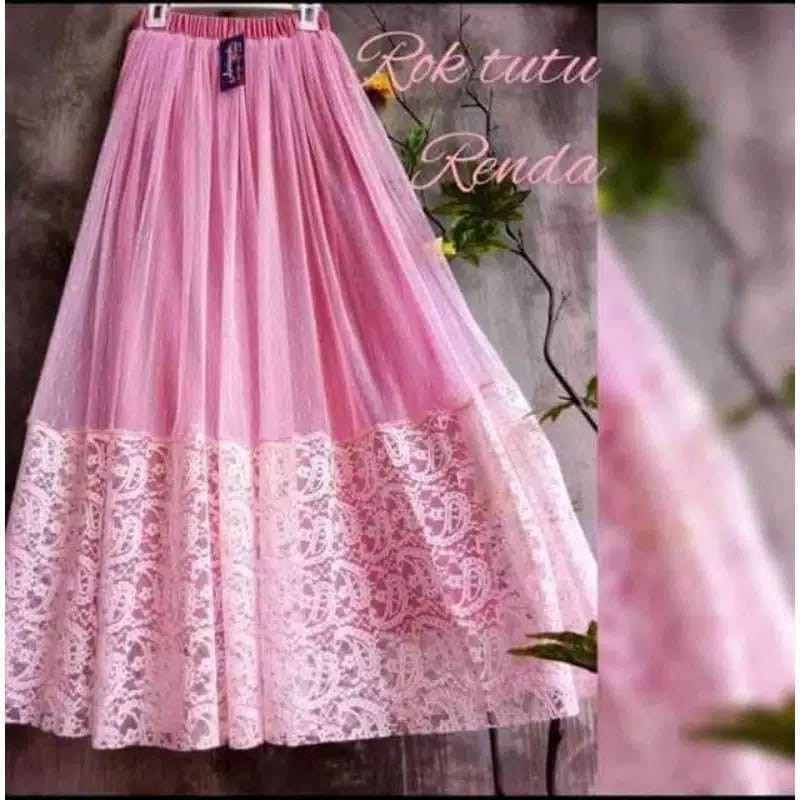 ROK TUTU RENDA DEWASA // MAXI ROK // ROK TUTU DEWASA // BAWAHAN MUSLIM