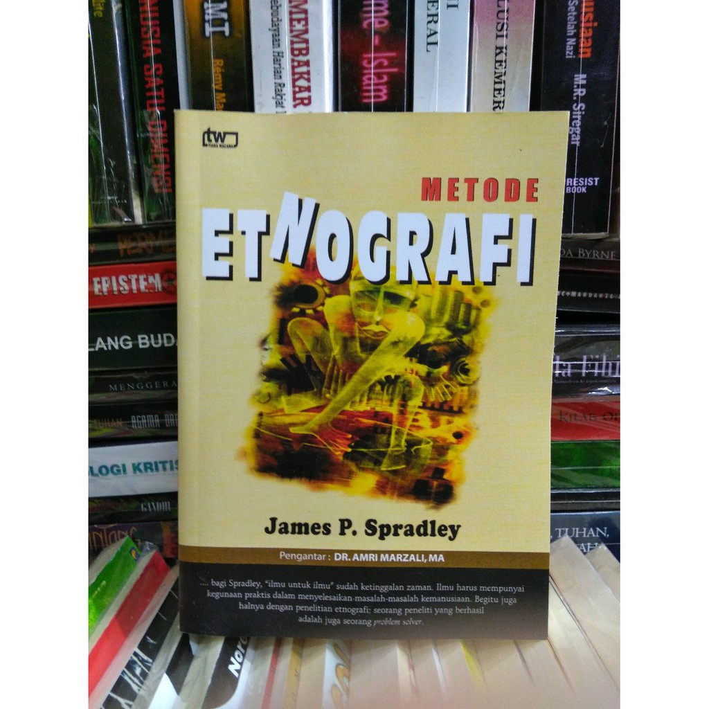 Buku Metode Etnografi James Spradley Shopee Indonesia