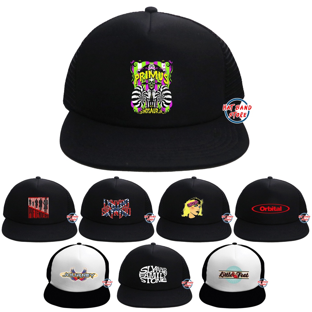 Topi Band / Topi Band Rock / Topi Band Rock Part 3 / Topi Trucker / Topi Snapback / Topi Jaring Sabl