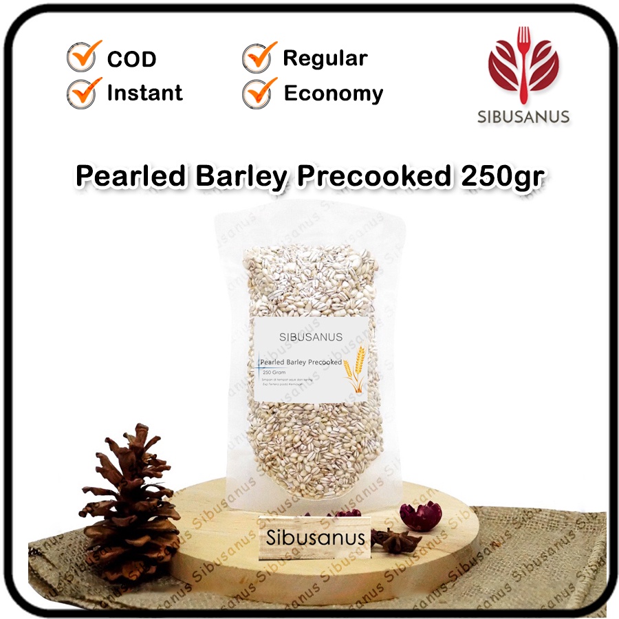 

Jali Jali 250gr Organik Natural Pearl Barley Biji Jalijali