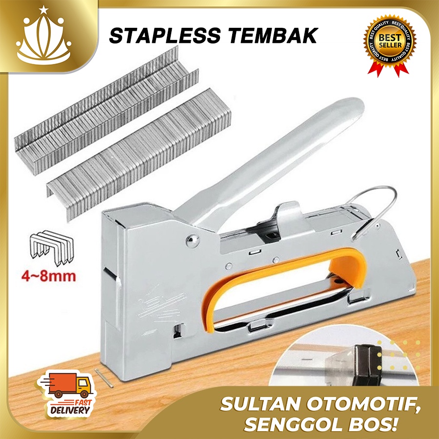 Staples Tembak Staple  Tacker Jok Motor Stepler Tembak