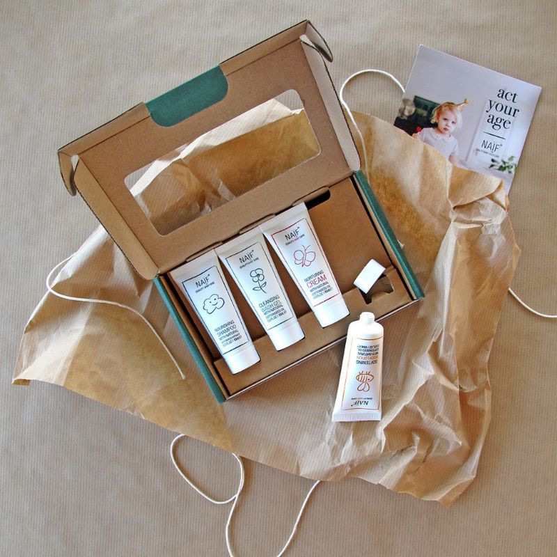 NAIF BABY - MINI SET Travel Size pack