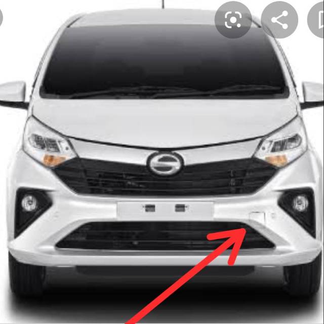 Tutup towing tutup derek depan original daihatsu  sigra 2020 original