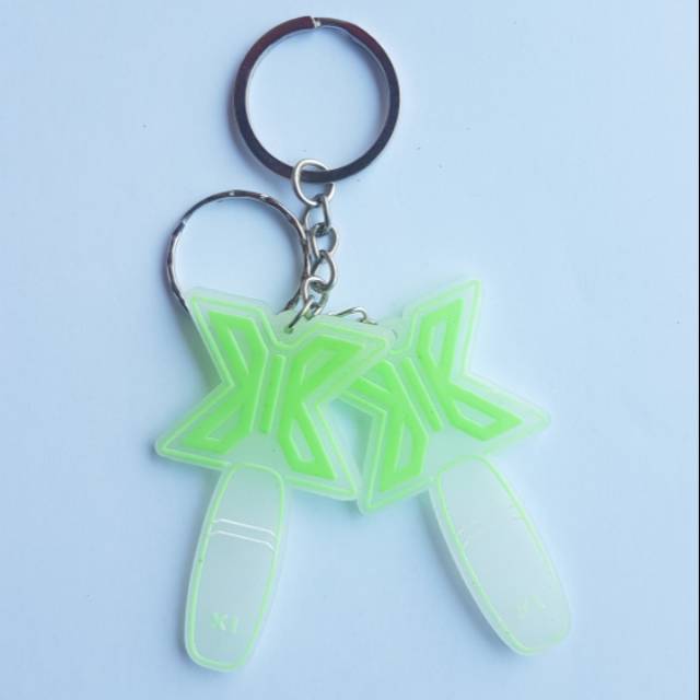 X1 keychain rubber gantungan kunci kpop