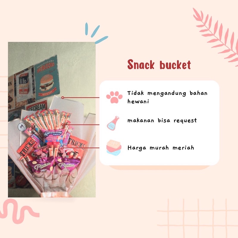 

BUCKET Snack MURAH for Gift