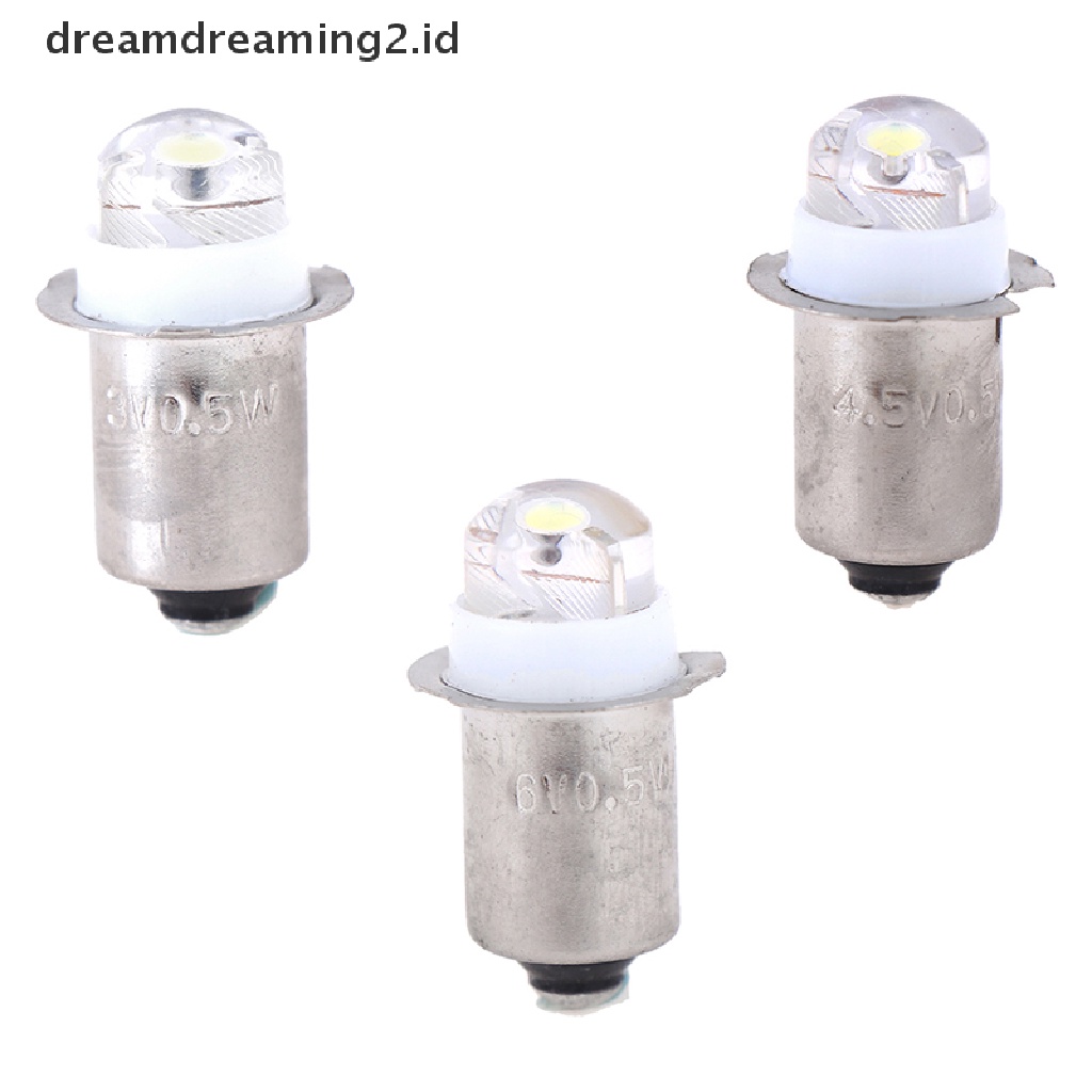 (LIKE) P13.5s 0.5w 3v 4.5v 6v Lampu Senter led Pengganti