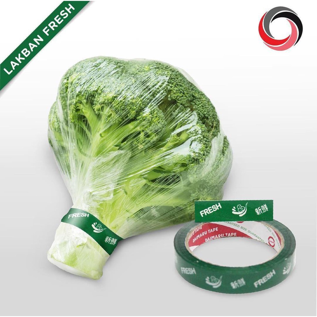 Selotip Lakban FRESH Sayur Daimaru 18MM x 50M