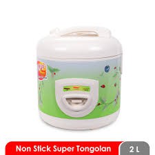 COSMOS Rice Cooker 2 Liter Anti Gores CRJ 8228 / Magic Com - Garansi 1 Tahun