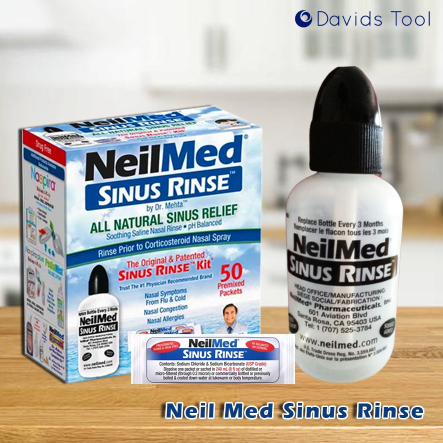 NeilMed Sinus Rinse Pembersih Hidung Dewasa Premixed Packet