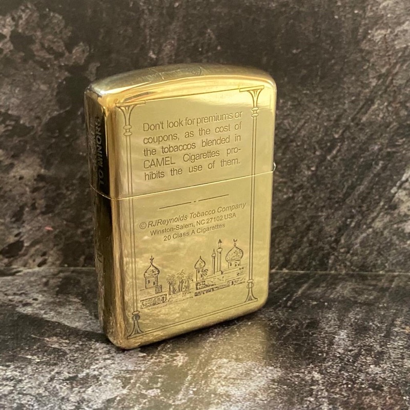 COD- Korek Api Zippo Camel Filters Gold / Korek Api Unik / Korek Api Premium Rolisstore