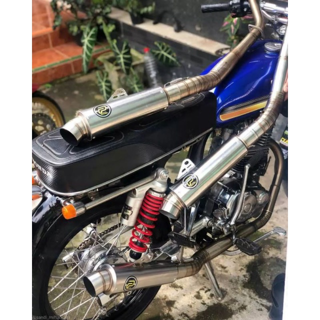 Knalpot Pekajaman CB GL MP TIGER SCORPIO BYSON Bas Gahar Bas Ulem Tebal Bagus