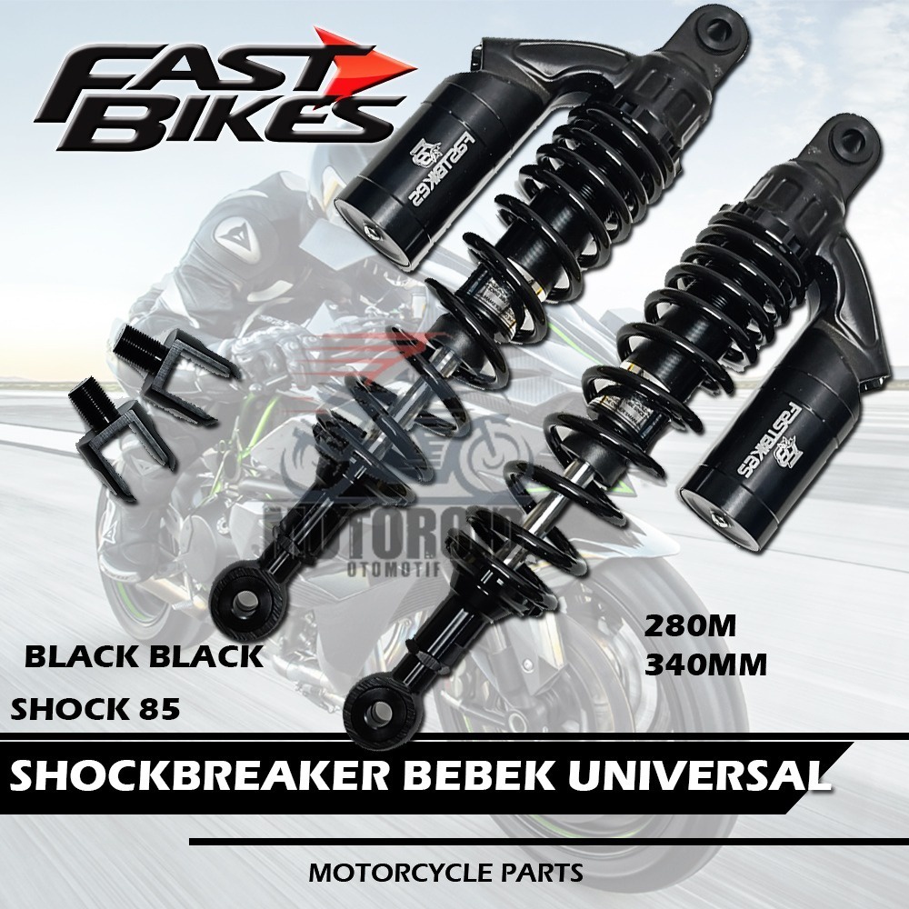 DOUBLE SHOCKBREAKER MATIC UNIVERSAL FASTBIKES FULL CNC TABUNG ATAS DUAL