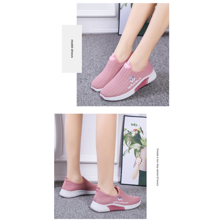 GISF Diana Sepatu Sneakers Import Fashion Wanita Korea 2022 - Real Pic