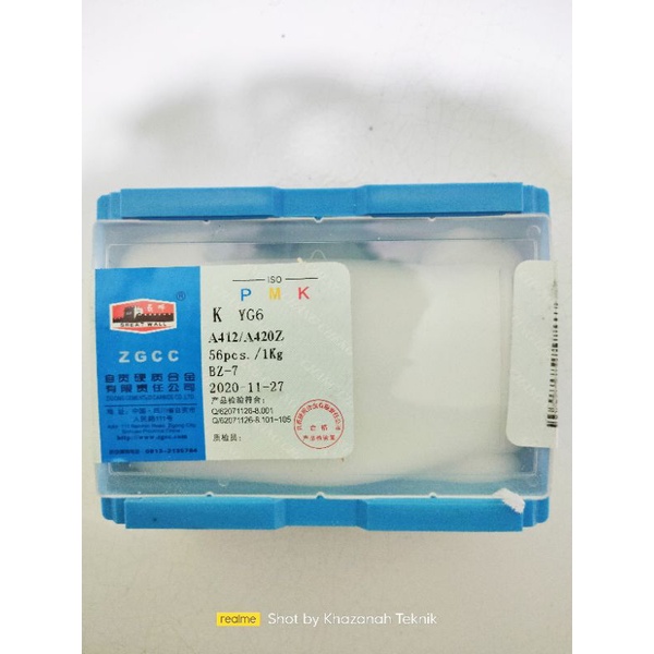 BETEL BUBUT PAHAT WIDIA CARBIDE YG6 A412/A420Z KANAN