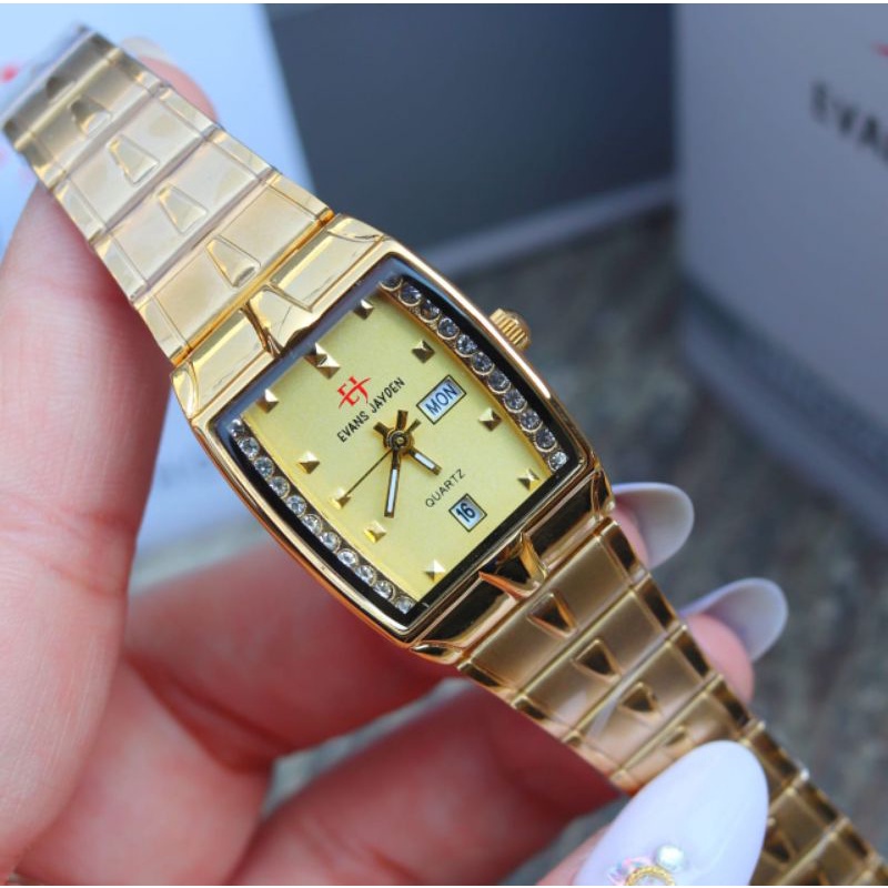 Jam Tangan Wanita Evans Jayden Original 5012  Tahan Air