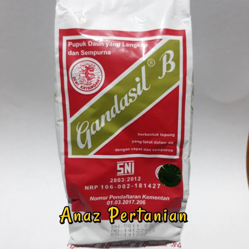 Jual Gandasil B Hormon Pertumbuhan Bunga Buah 500 Gram | Shopee Indonesia