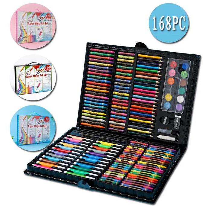 

Box Pensil Warna Lengkap 168 Piece Terbaik Dikelasnya