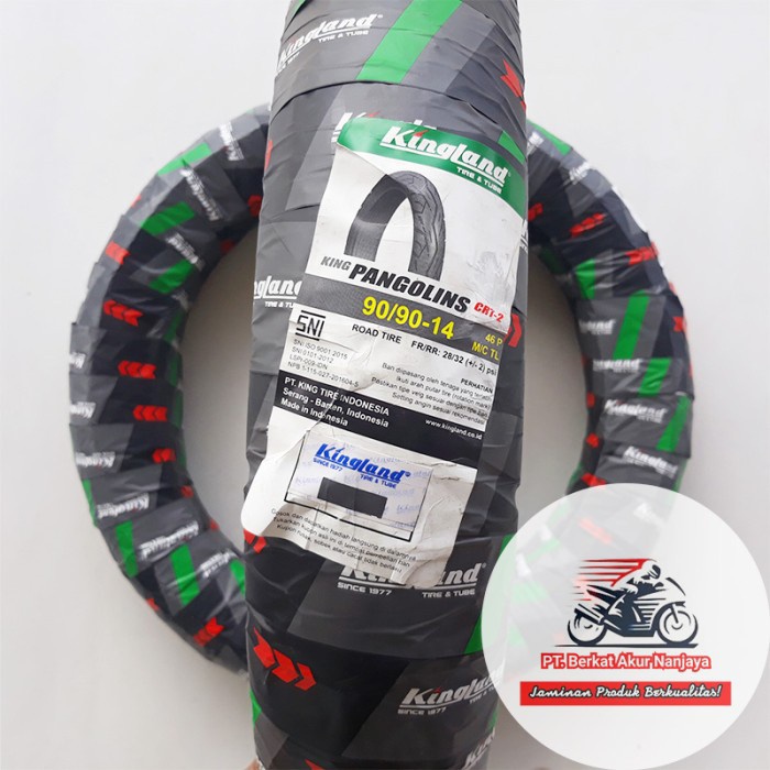 Jual Ban Motor Matic Kingland King Pangolins Tubeless Bonus