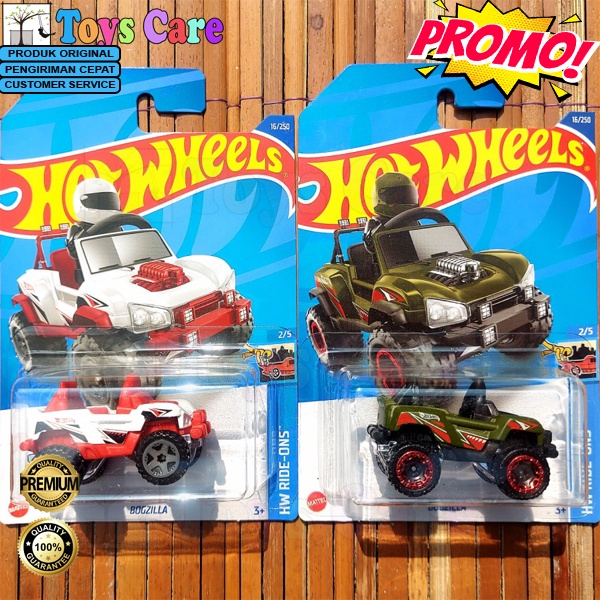 HOTWHEELS BOGZILLA 2022 HIJAU - LEGO MINIFIG JEEP OFF ROAD HUMMER HW RIDE ONS ORIGINAL PROMO FLASH S