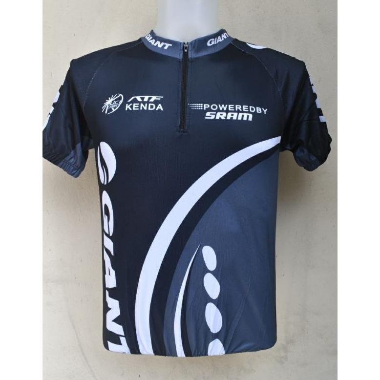 Jersey Sepeda Kaos Sepeda GIANT Roadbike MTB Lengan Pendek Import