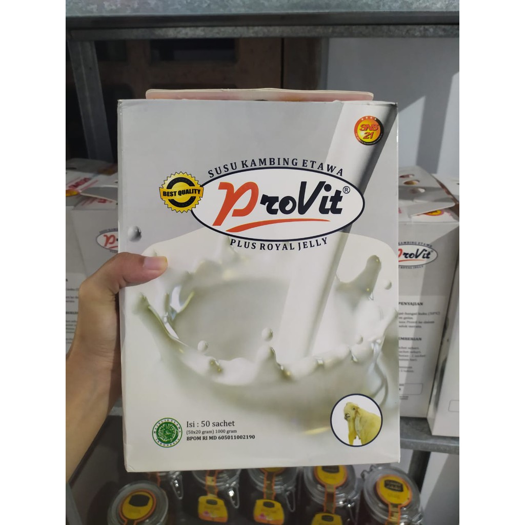 PROVIT SUSU KAMBING ETAWA PREMIUM 1/2 BOX (25 SACHET)