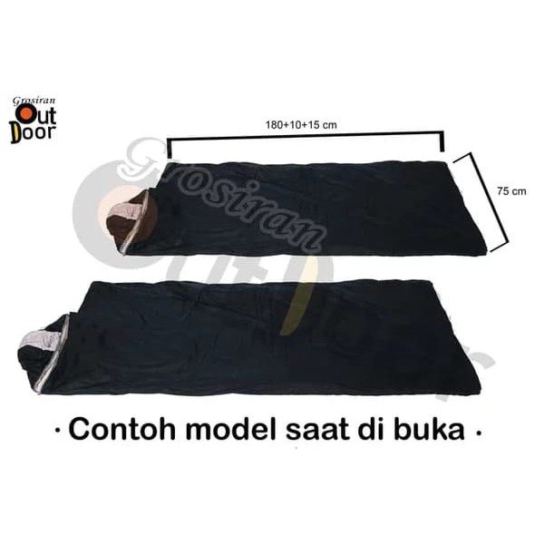 Sleeping Bag Polar Bulu hangat dan Tebal