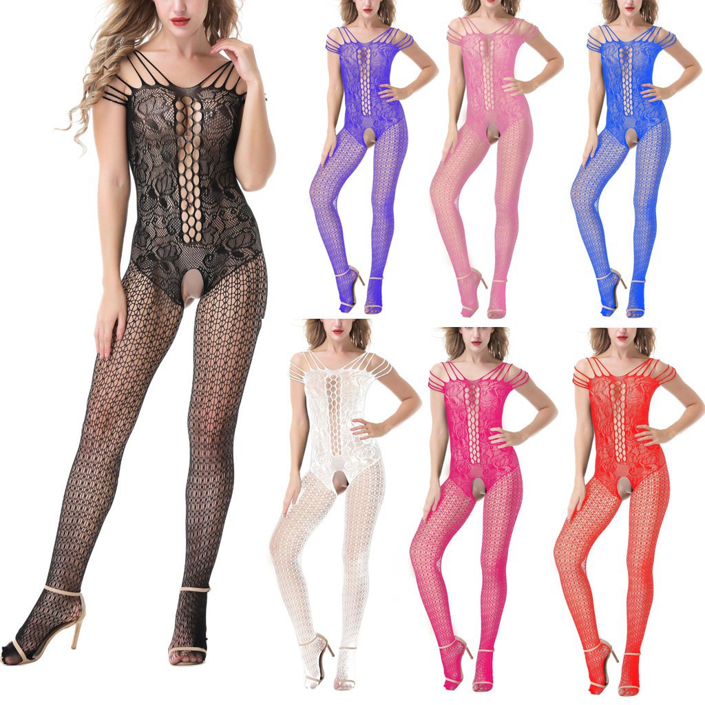 Sexy Lingerie Bodystocking Fishnet Murah