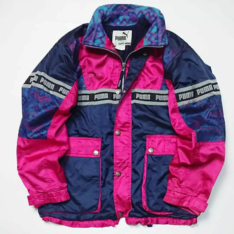 UPDATE LAGI !!!! (GRATIS ONGKIR & COD) thrift Vintage puffer brand windbreaker flight Corduroy second harrington tartan jaket second racing varsity-851 M (65x55)