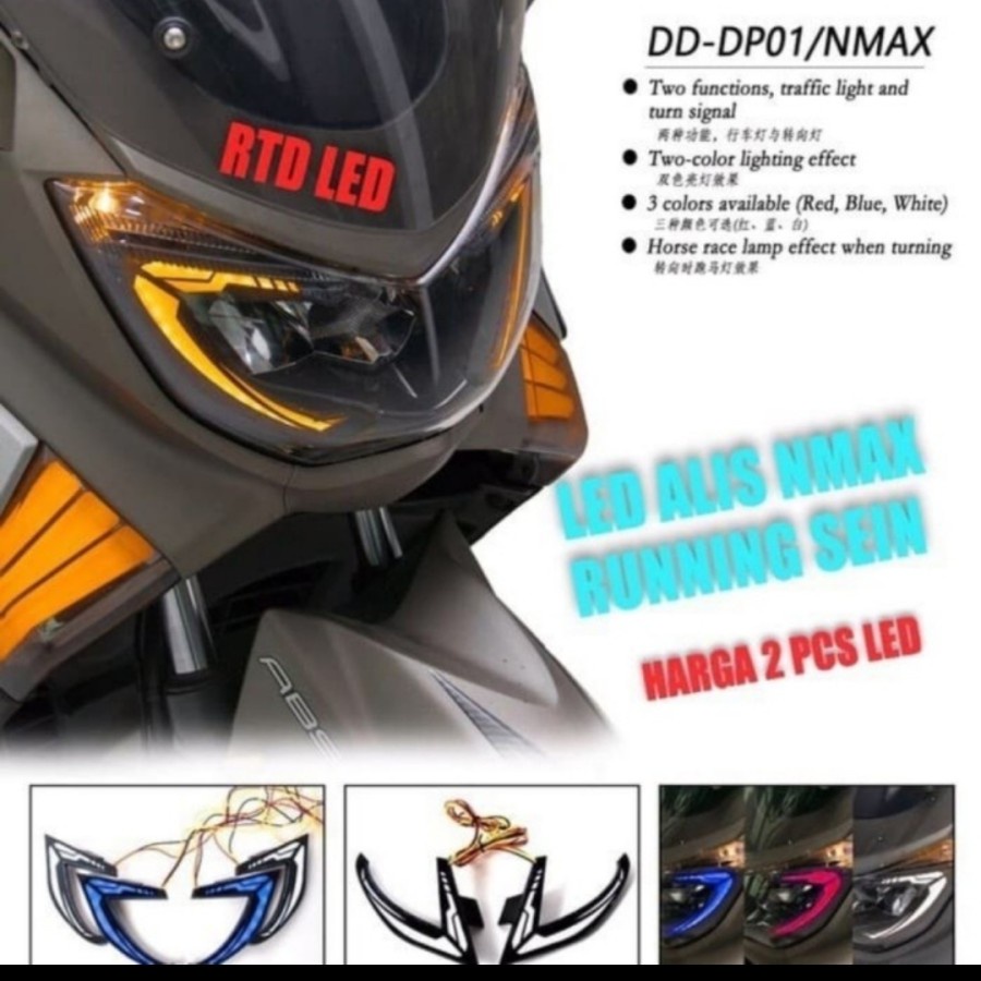 alis nmax old audi / alis lampu nmax lama audi