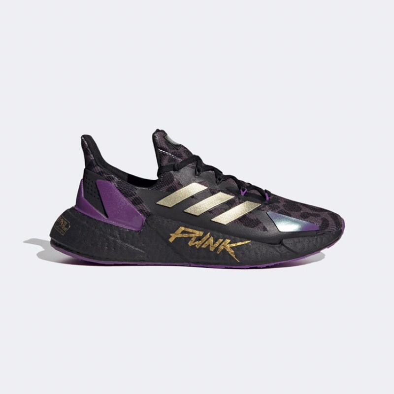 Sepatu Sneakers Adidas Cyberpunk 2077 Hitam/Ungu/Gold Original Guarantee/Sepatu Unisex