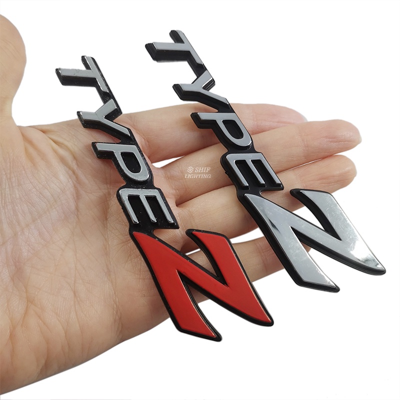 1pc Stiker Emblem / Badge Tipe Z Bahan ABS Untuk Bagasi Belakang Mobil