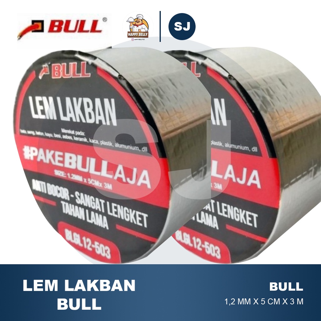BULL LEM LAKBAN ANTI BOCOR BLGL12-503 PEREKAT TALANG AIR SERBA GUNA