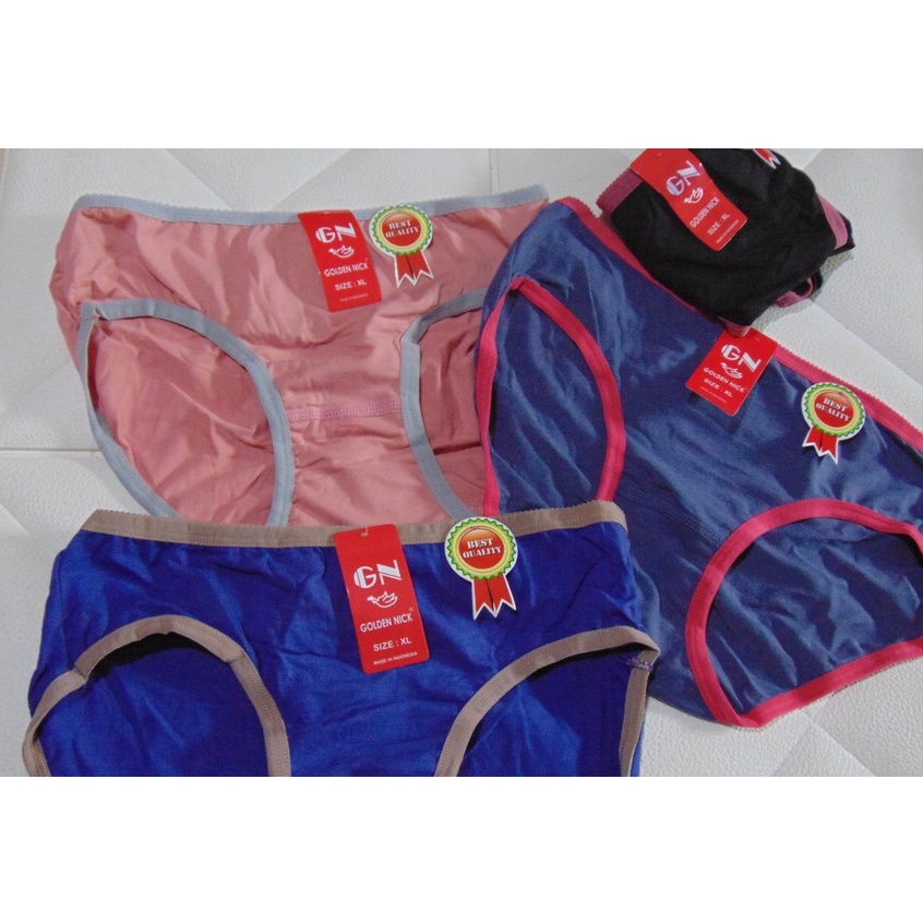 PGDA - CD Mini Wanita GN List Warna 130 / Celana Dalam Golden Nick List Warna / CD Golden Nick