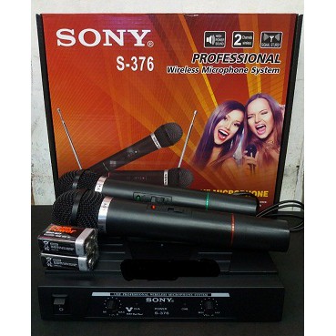 MIC Wireless SONY SN376 Tanpa Kabel Karaoke Vokal