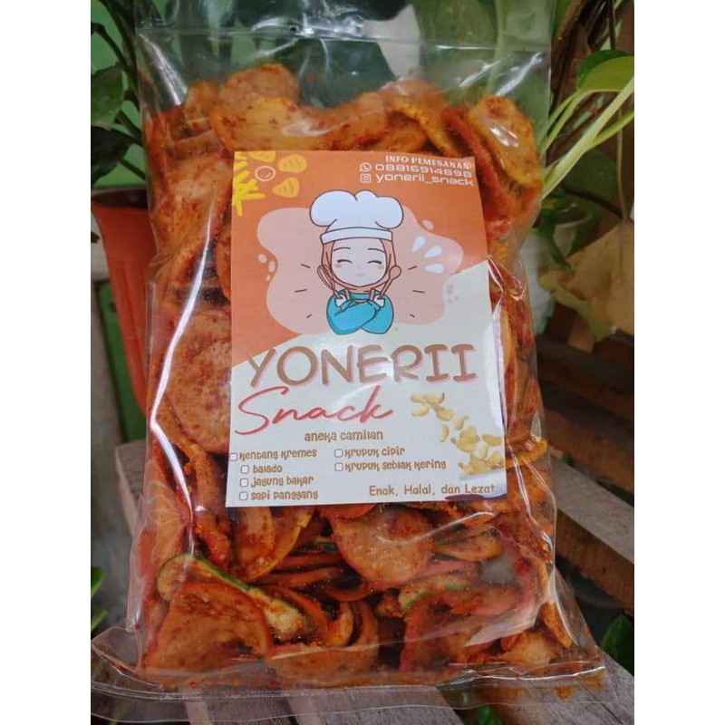 

Krupuk seblak kering 250 gram