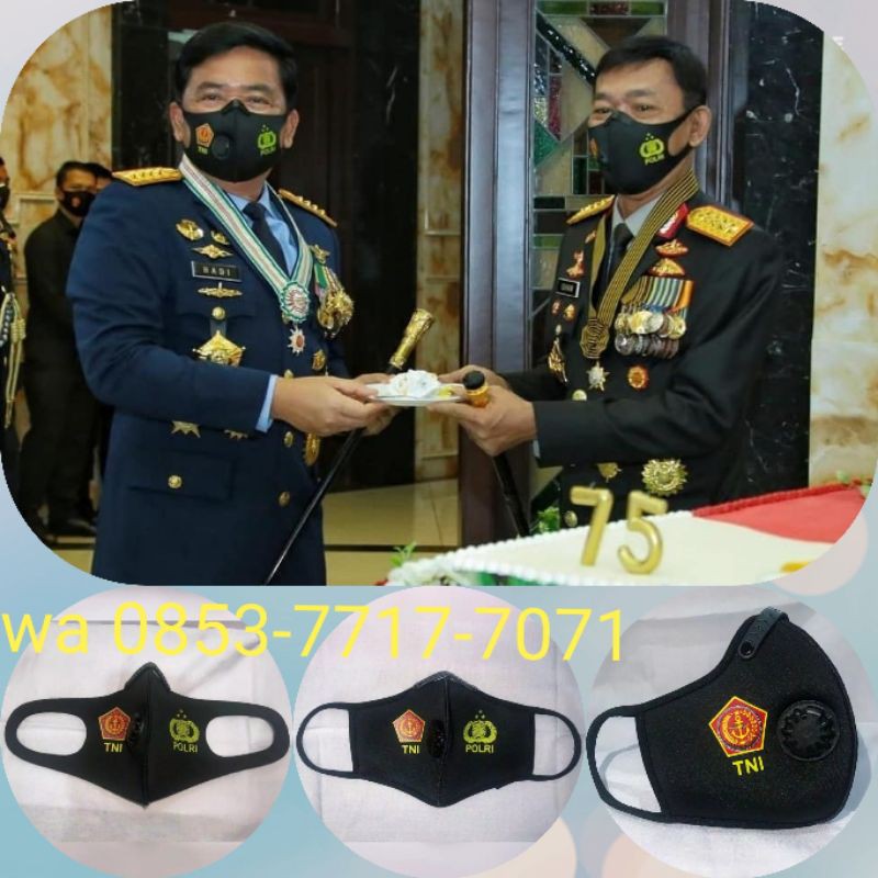 MASKER TNI- POLRI ventilator