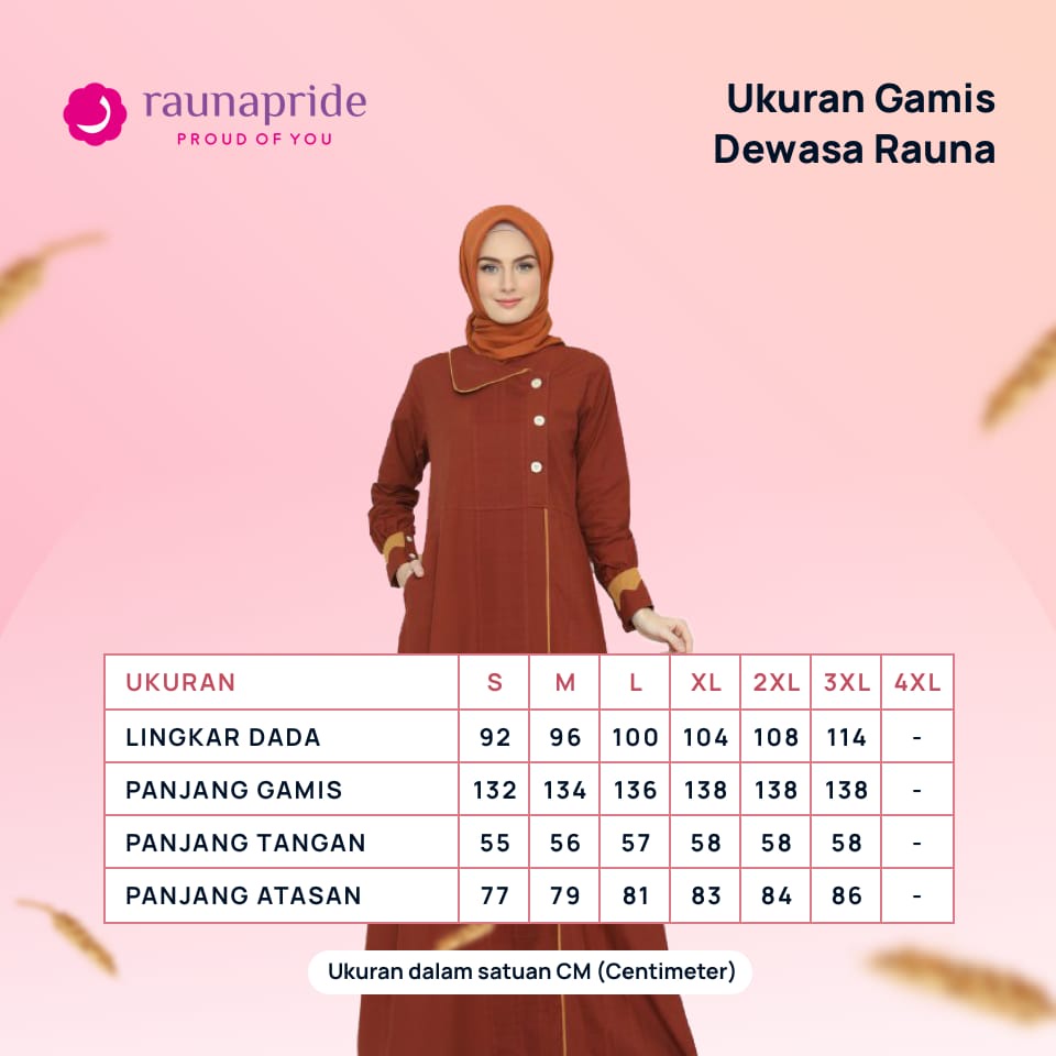 BISA COD - GAMIS RAUNA RK 261 RK 262 RK 263 RK 264 RK 265 RK 266 RK 267