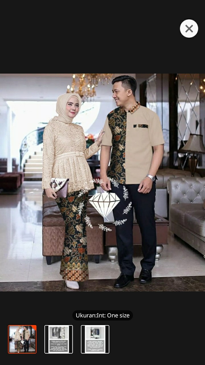 Bm Pakaian Atasan Pria Formal Kemeja Batik Ridwan Good Quality