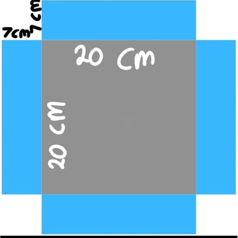 

pisaupond custom 20x20x7 cm