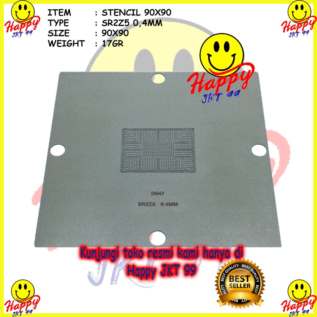 [ HAPPY JKT 99 ] STENCIL 90X90 N4200 SR2Z5 N3350 SR2Z7 SR2YB N3450 SR2Z6 N4200 J3355