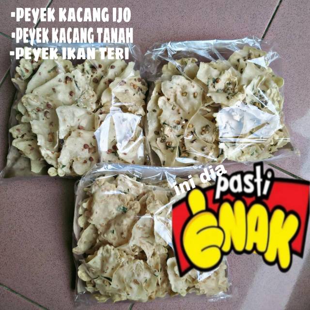 

Peyek enak