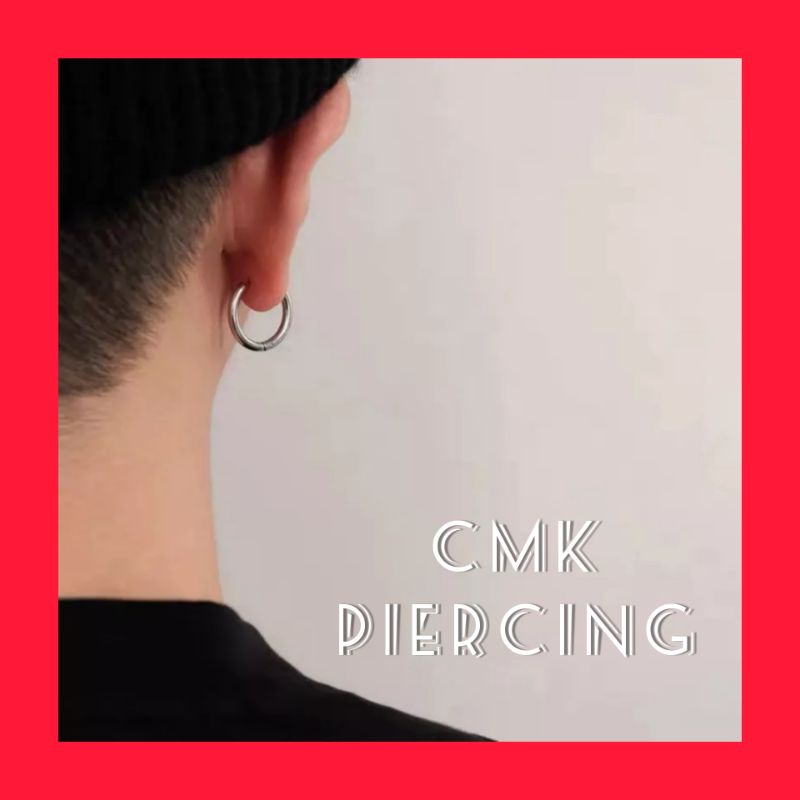 Anting Hoop Cewek dan Cowok Model Simpel Ala Korea Hip Hop