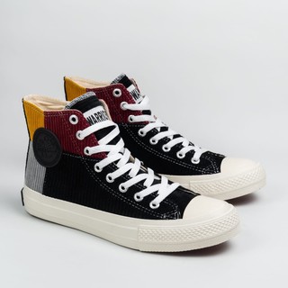 SEPATU WARRIOR RAINBOW BLACK / SEPATU WARRIOR SPARTA