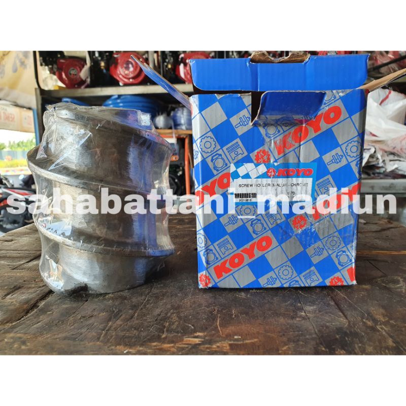 Screw Ulur N70 (3 Jalur) / Pulley Ulir N 70 - CHROME