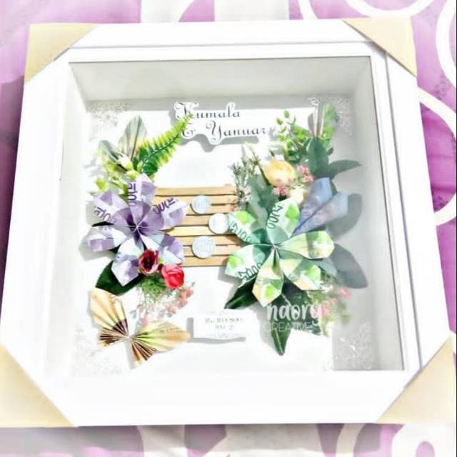 Rustik terbaru mas kawin nikah seserahan.