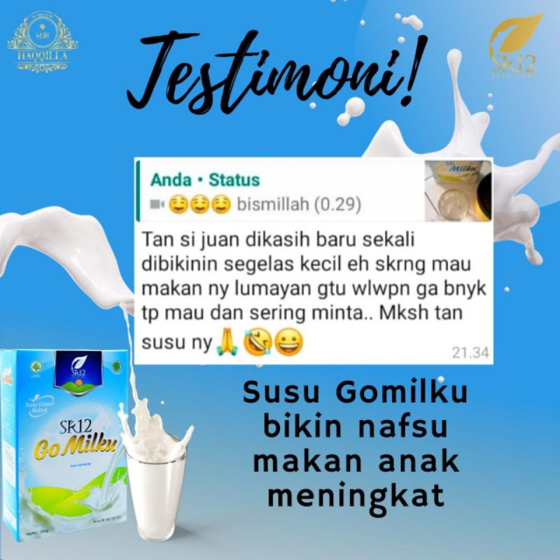 

GO MILKU SR12 (SUSU ETTAWA KAYA MANFAAT)