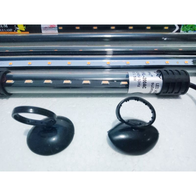 LAMPU CELUP AQUARIUM LED HAILONG BARU 20/30/40/50/60CM MURAH