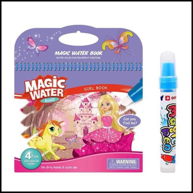 

Magic Water Book Princess Pony